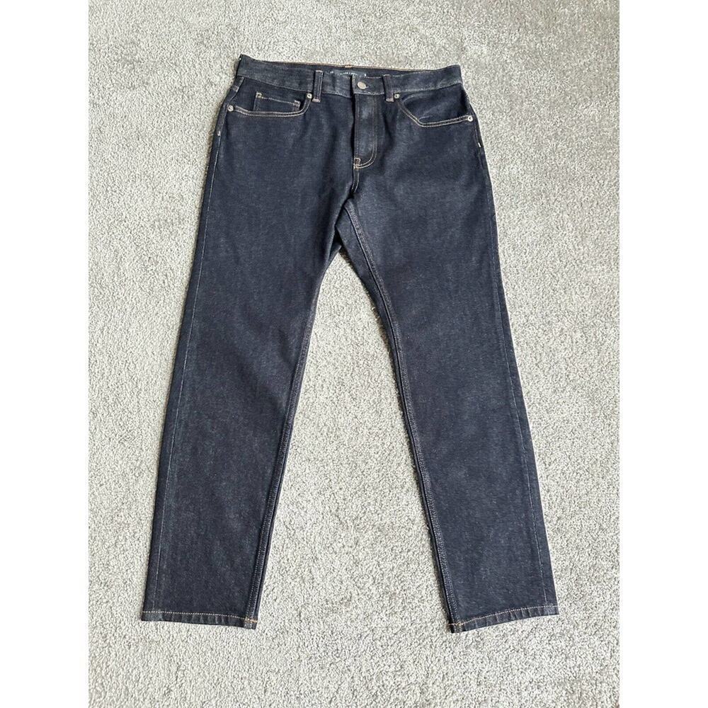 Everlane Uniform Jeans Mens Size 32x28 Blue Denim Cotton The Skinny Jean